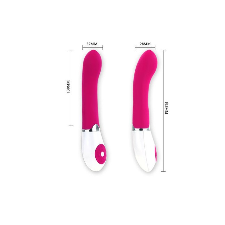 PRETTY DANIEL VIBRADOR SILICONA 30 FUNCIONES