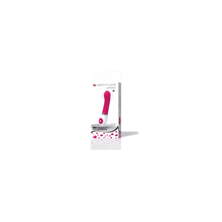 PRETTY DANIEL VIBRADOR SILICONA 30 FUNCIONES