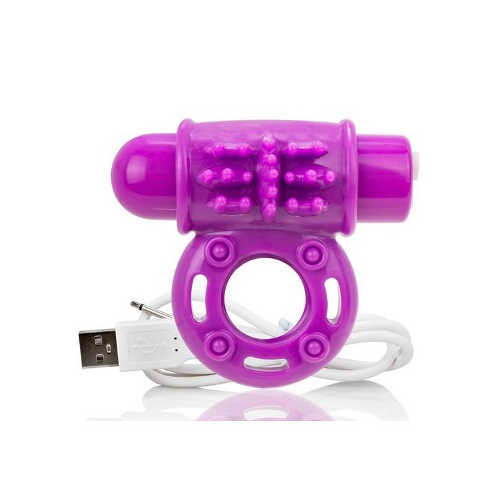 OWOW RECHARGEABLE VIBE RING ANILLO VIBRADOR USB