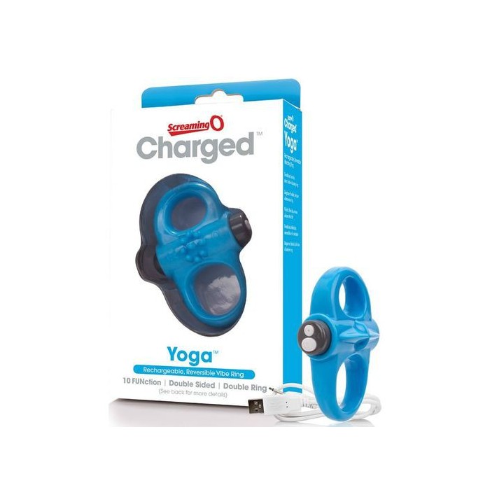 YOGA RECHARGEABLE REVERSIBLE VIBE RING ANILLO USB