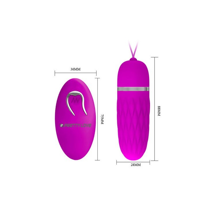 PRETTY LOVE DOWN VIBRATING EGG MANDO A DISTANCIA