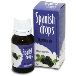 SPANISH DROPS BLACKBERRY GOTAS ESTIMULANTES MORA