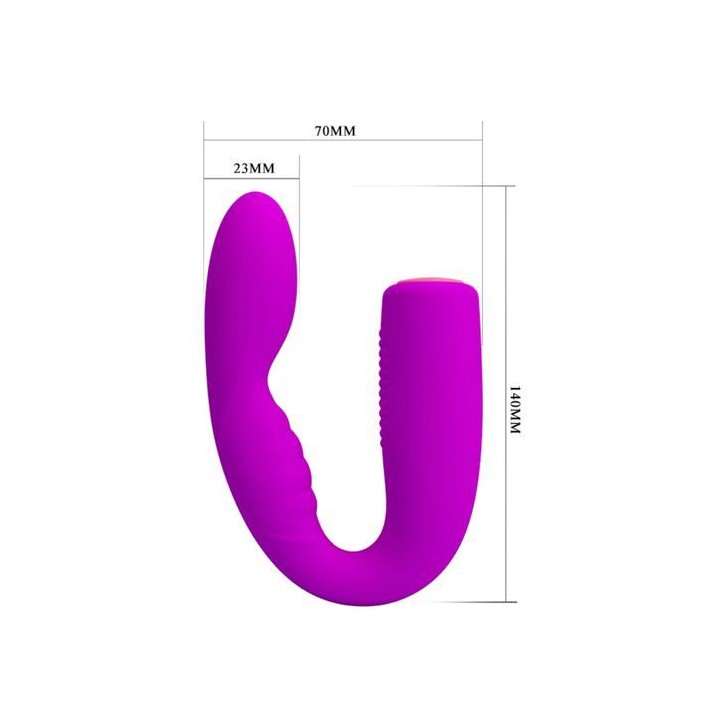 PRETTY LOVE C TYPE QUINTION FLEXIBLE VIBRATOR
