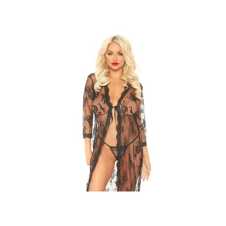 LEG AVENUE BATA PICARDIA ENCAJE FLORAL M/L