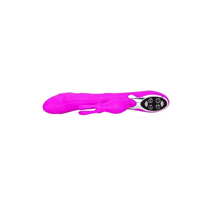 SMART PRETTY LOVE VIBRADOR SILICONA USB 24 CM
