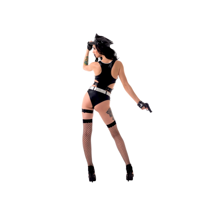 LE FRIVOLE POLICE COSTUME DISFRAZ POLICIA S/M 5 PIEZAS