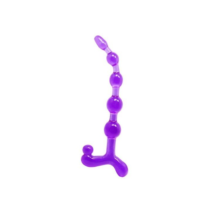 BENDY TWIST BEADS BOLAS ANALES LILA