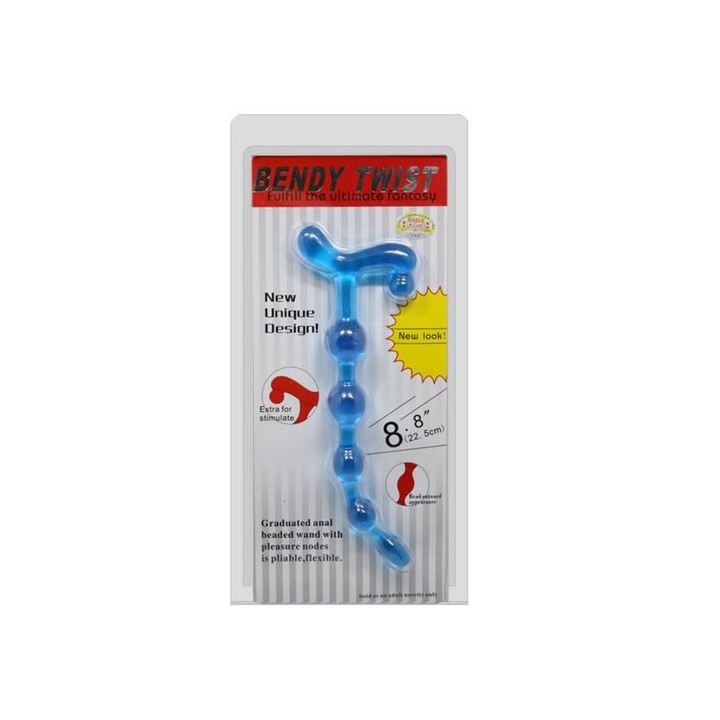 BENDY TWIST BEADS BOLAS ANALES FLEXIBLE