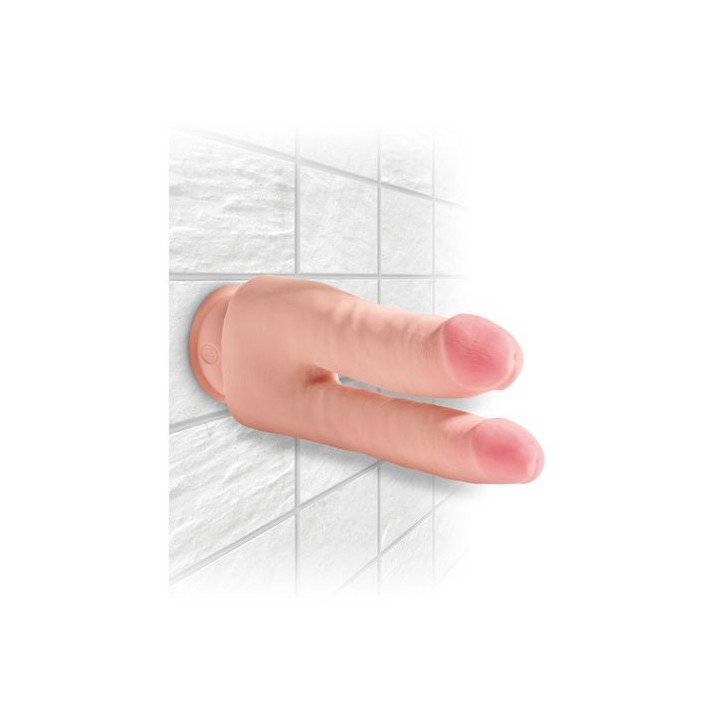 KING COCK TRIPLE DENSITY DILDO DOBLE