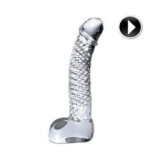 ICICLES HAND BLOWN GLASS DILDO VIDRIO
