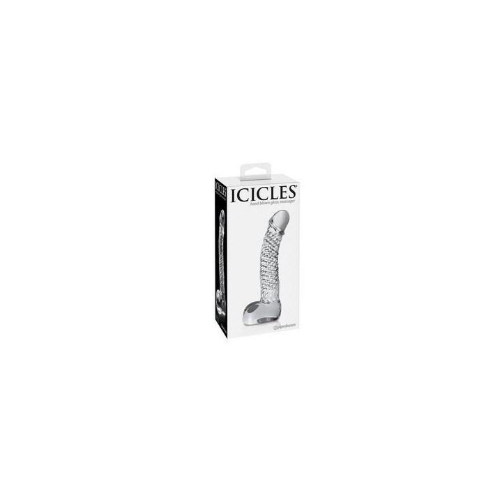 ICICLES HAND BLOWN GLASS DILDO VIDRIO