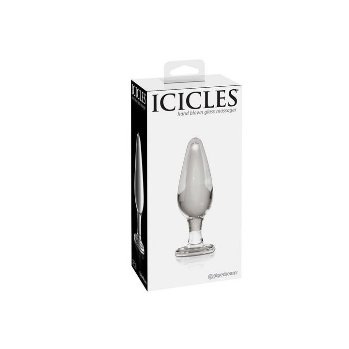ICICLES HAND BLOWN GLASS PLUG TAPÓN VIDRIO