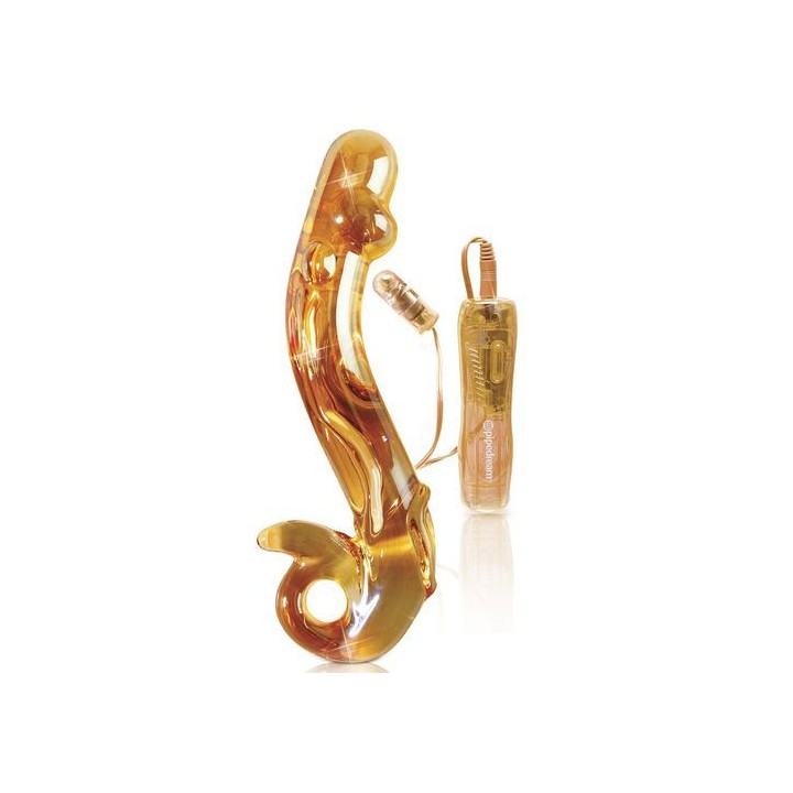 ICICLES 10 FUNCTION MASSAGER GLASS DILDO VIDRIO CON VIBRADOR