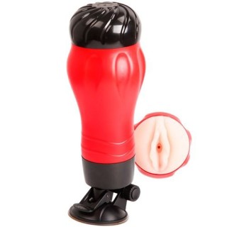 BAILE CRAZYFLORA VAGINA MASTURBADOR CON BASE Y VIBRADOR agotado temporalmente
