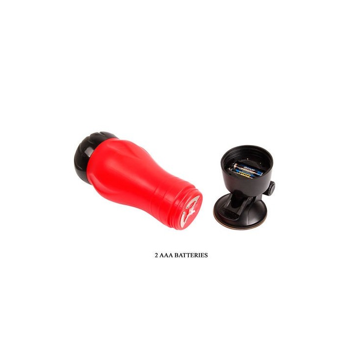 BAILE CRAZYFLORA VAGINA MASTURBADOR CON BASE Y VIBRADOR agotado temporalmente