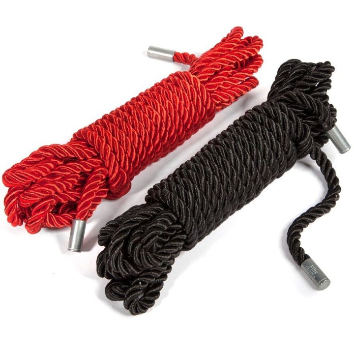CUERDAS ATADURAS DE SEDA KIT 2 CUERDAS DE FIFTY SHADES