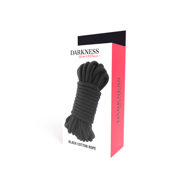 DARKNESS BLACK COTTOM ROPE CUERDA JAPONESA 10 MTS.