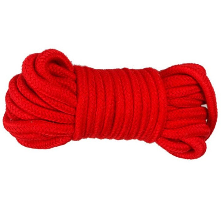SECRET PLAY CUERDA BONDAGE ROJA 10 M.