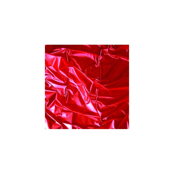 WET GAMES SÁBANA REUTILIZABLE LATEX ROJO 180 X 220 CM.