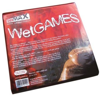WET GAMES SÁBANA BLANCA LÁTEX REUTILIZABLE