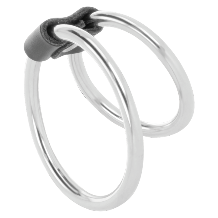 DARKNESS METALLIC COCK RINGS ANILLAS METAL