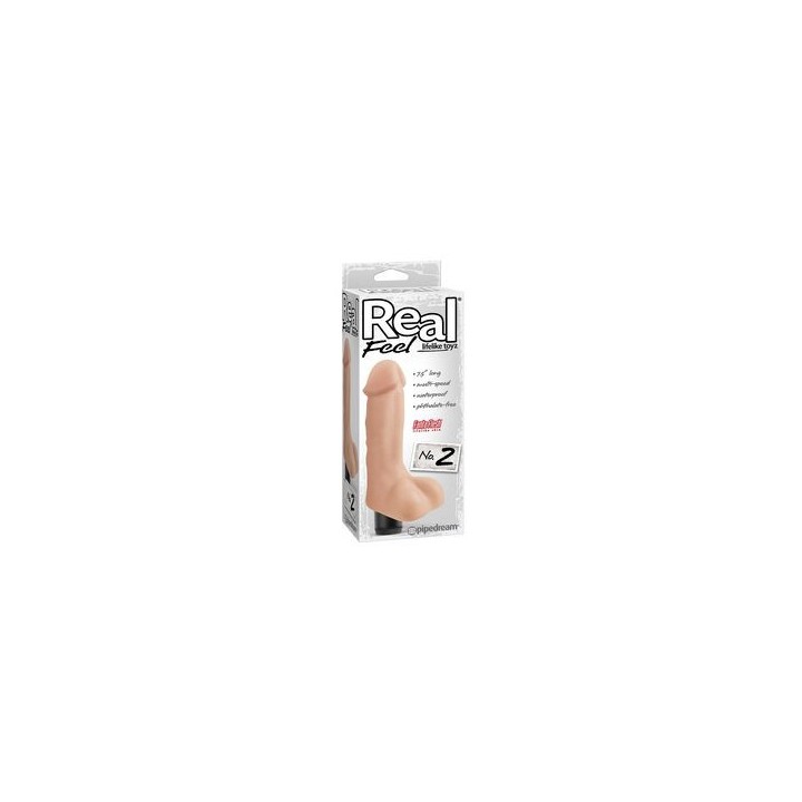 REAL FEEL FANTA FLESH VIBRADOR REALÍSTICO 17 CM.