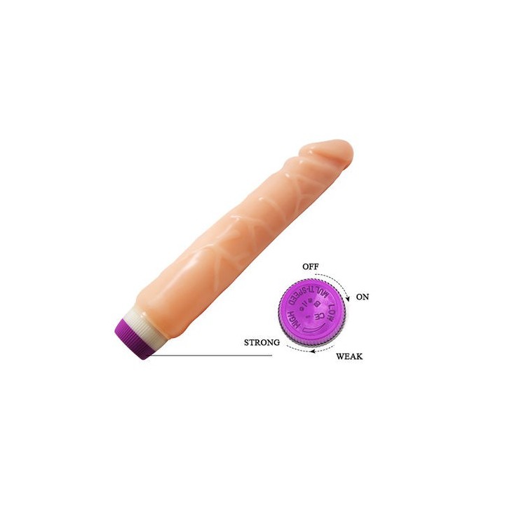 BAILE WAVES OF PLEASURE PENE VIBRADOR 25.5CM