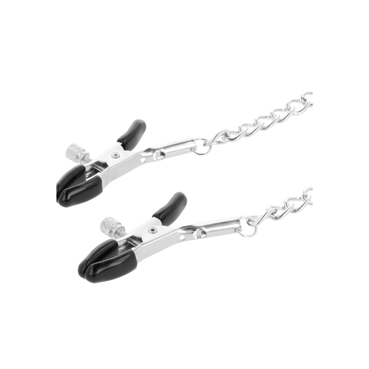 DARKNESS COLLAR & NIPPLE CLAMPS COLLAR CON PINZAS