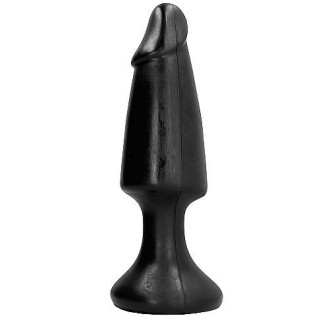 ALL BLACK PLUG ANAL DILDO 35 CM.