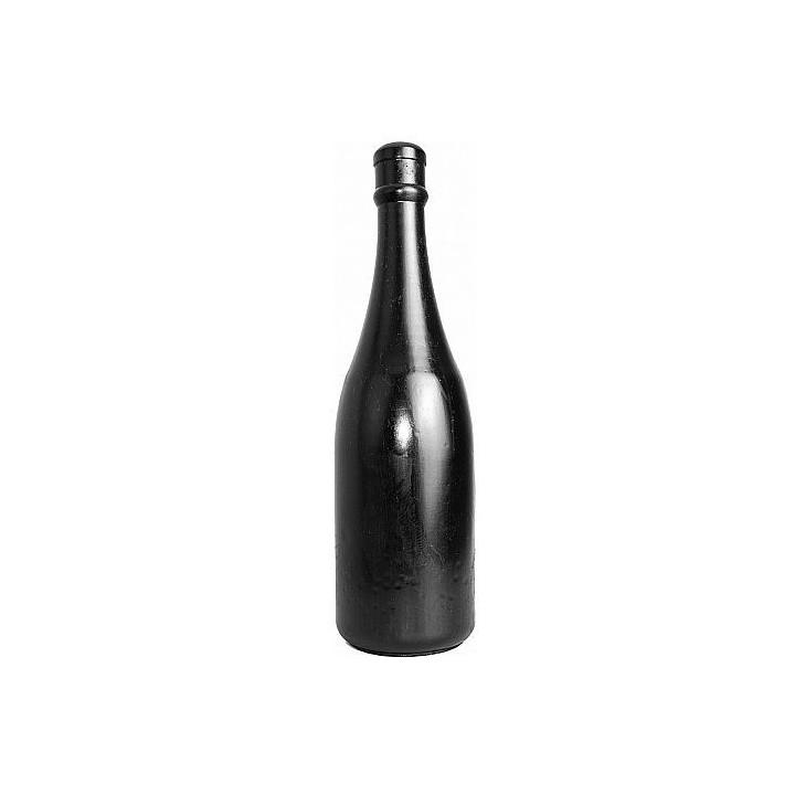 ALL BLACK ANAL BOTTLE DILDO 34.5 CM