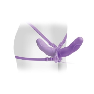 FETISH ELITE VIBRATING DOUBLE STRAP ON ARNES DOBLE