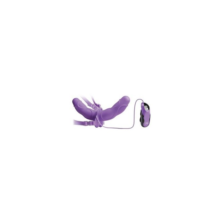 FETISH ELITE VIBRATING DOUBLE STRAP ON ARNES DOBLE