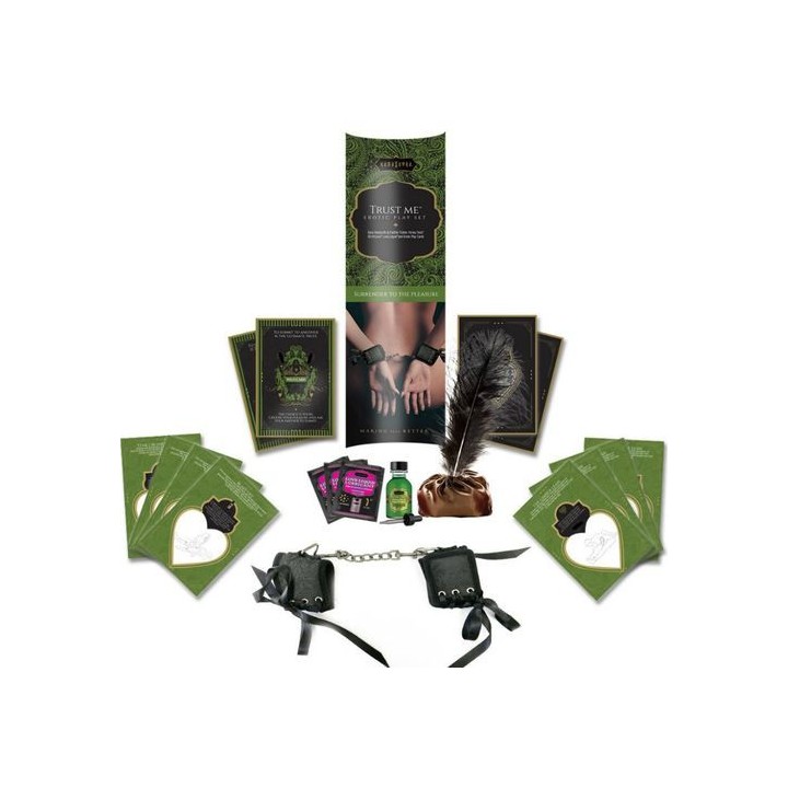 KIT ESTUCHE PARA JUEGOS ERÓTICOS DE KAMASUTRA