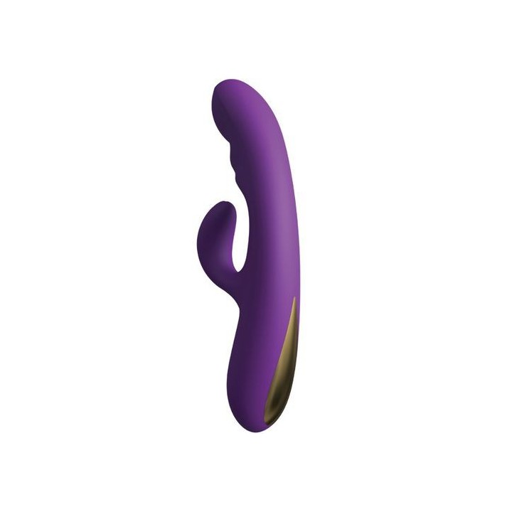 RHYTHM BY KAMASUTRA VIBRADOR FLEXIBLE CON ESTIMULADOR RECARGABLE
