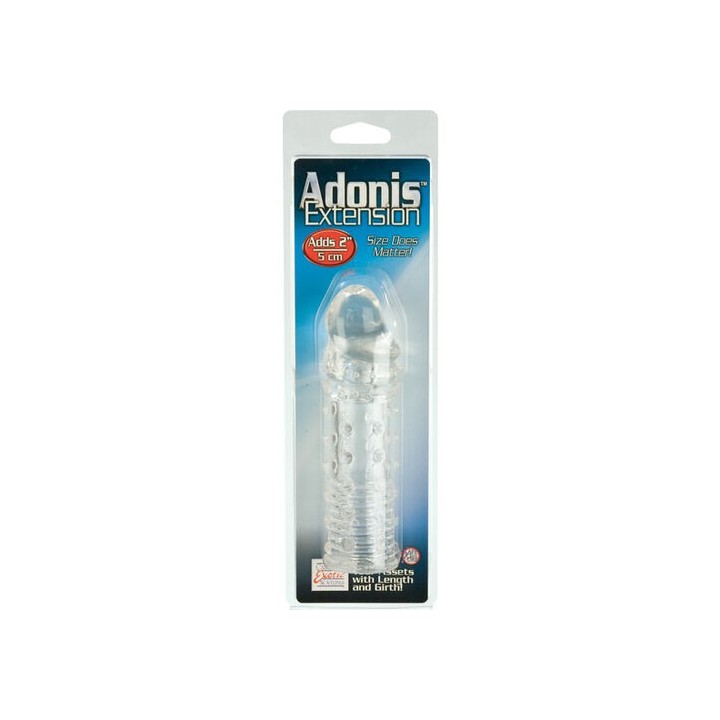 ADONIS EXTENSION PENIS FUNDA TRANSPARENTE