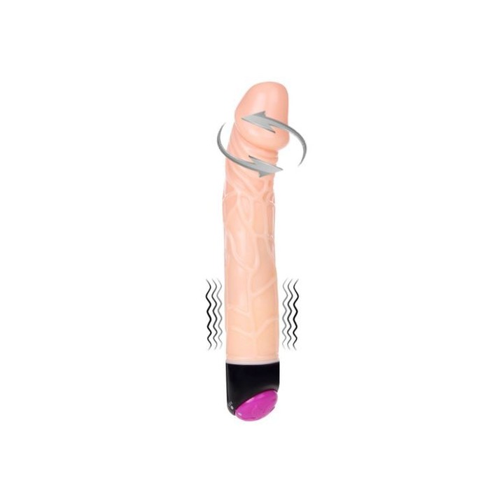 COLORFUL REALISTIC DILDO VIBRATION & ROTACION