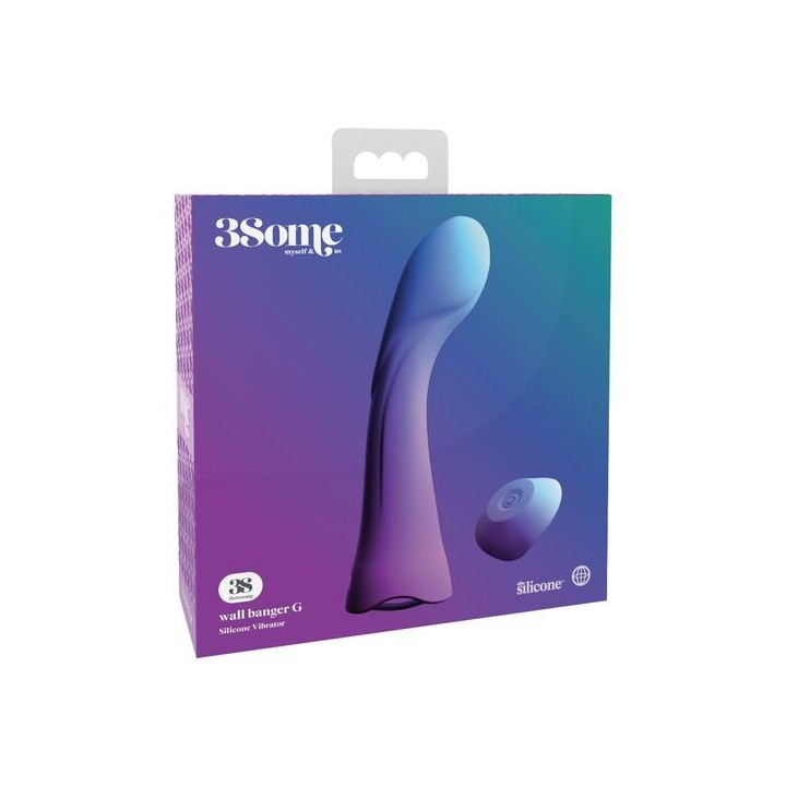 3SOME WALL BANGER VIBRADOR MULTIFUNCION CONTROL REMOTO CON VENTOSA USB