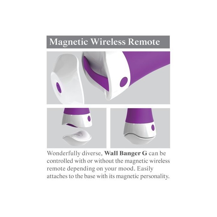 3SOME WALL BANGER VIBRADOR MULTIFUNCION CONTROL REMOTO CON VENTOSA USB
