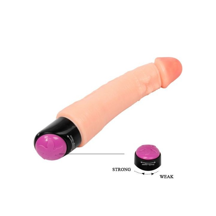 Baile - Vibrador Realístico Flexible 25 CM