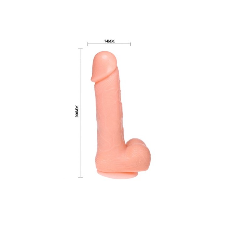 DILDO DONG VIBRADOR CON ROTACIÓN