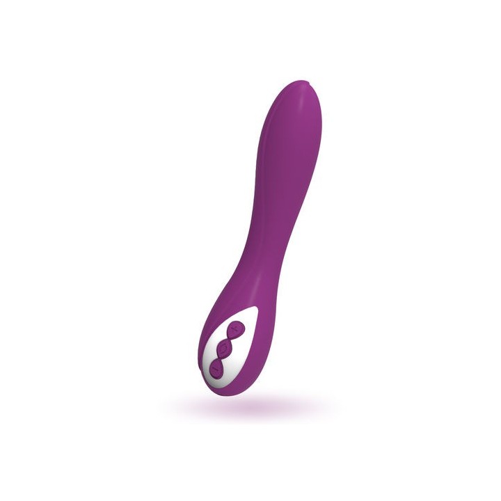 VIBRADOR FLEXIBLE SILICONA MÉDICA RECARGABLE USB