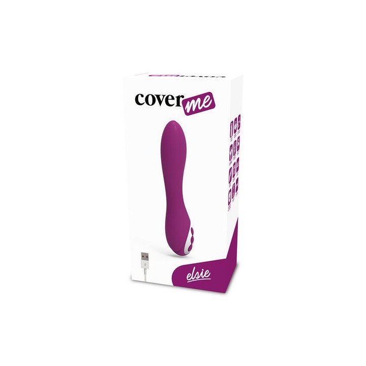 VIBRADOR FLEXIBLE SILICONA MÉDICA RECARGABLE USB