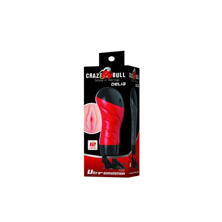 Crazy Bull - Flora Vagina con Base Masturbador Voz