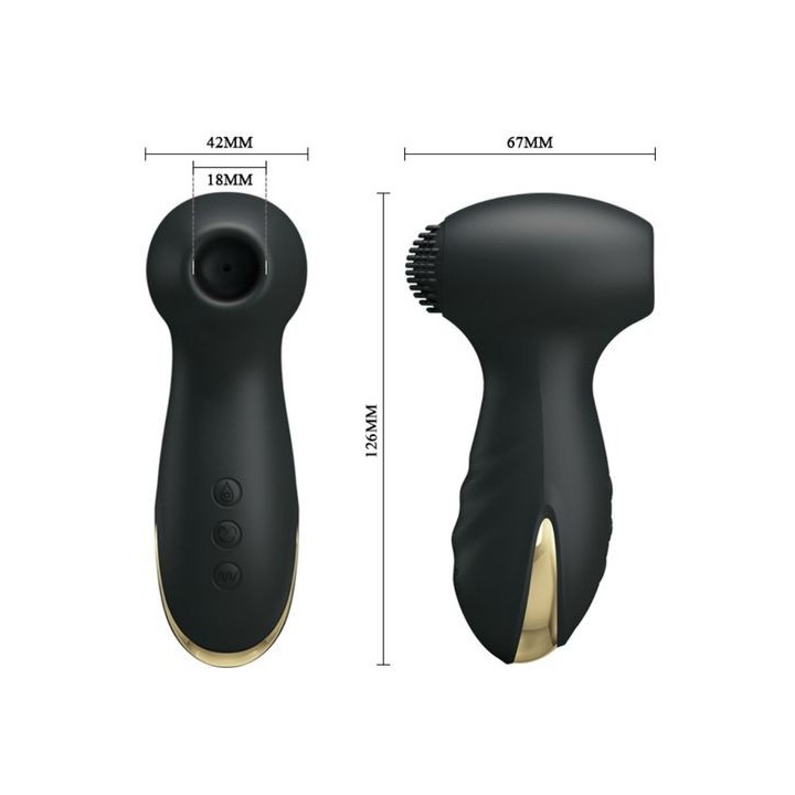 PRETTY LOVE HAMMER VIBRATION & SUCTION FUNCTION MASAJEADOR agotado temporalmente