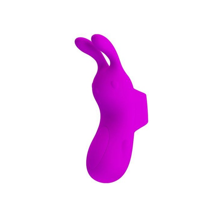 PRETTY LOVE FINGER BUNNY DEDAL VIBRADOR SILICONA RECARGABLE