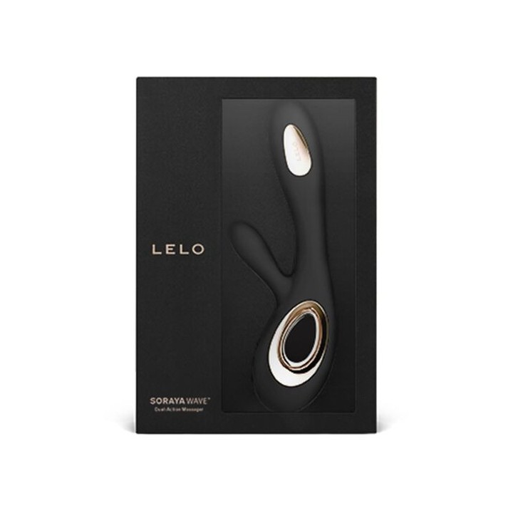 LELO SORAYA WAVE BLACK VIBRADOR RECARGABLE USB