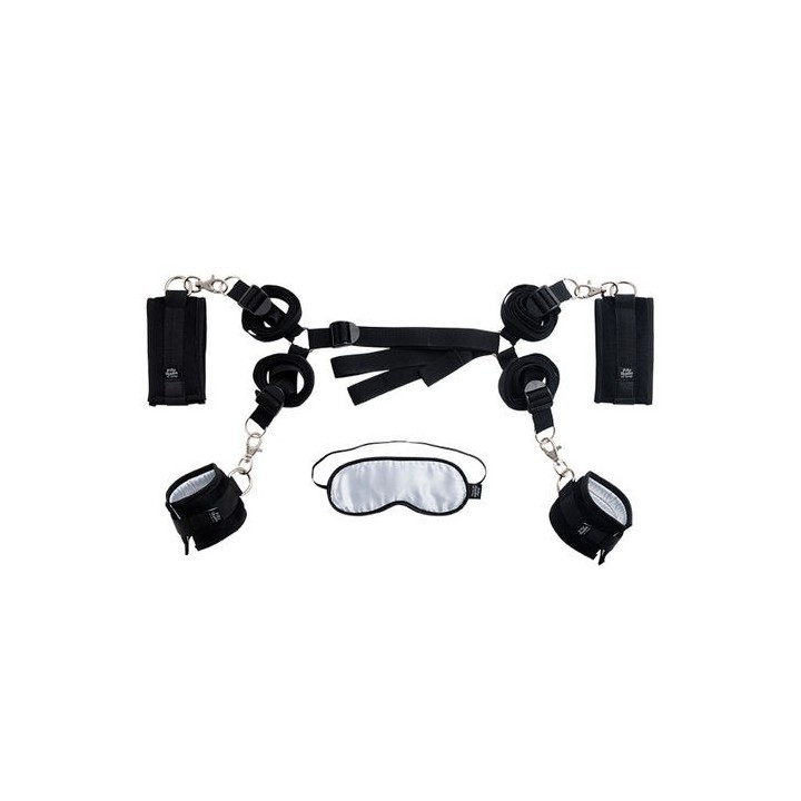 KIT RESTRICCIÓN ATADURAS PARA CAMA DE CINCUENTA SOMBRAS