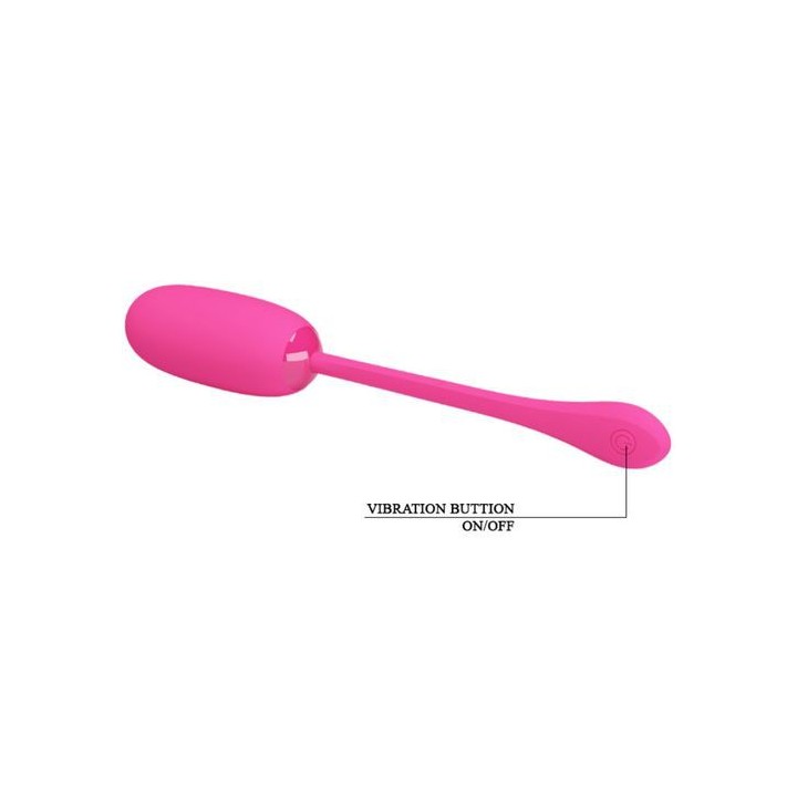 PRETTY LOVE JULIUS HUEVO VIBRADOR SILICONA RECARGABLE USB