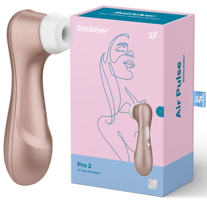SATISFYER PRO 2 AIR PULSE NUEVA EDICIÓN 2020 ESTIMULADOR SUCCIONADOR