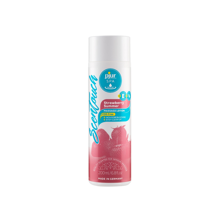 PJUR SPA MASSAGE LOTION STRAWBERRY CREMA DE MASAJE FRESA agotado temporalmente